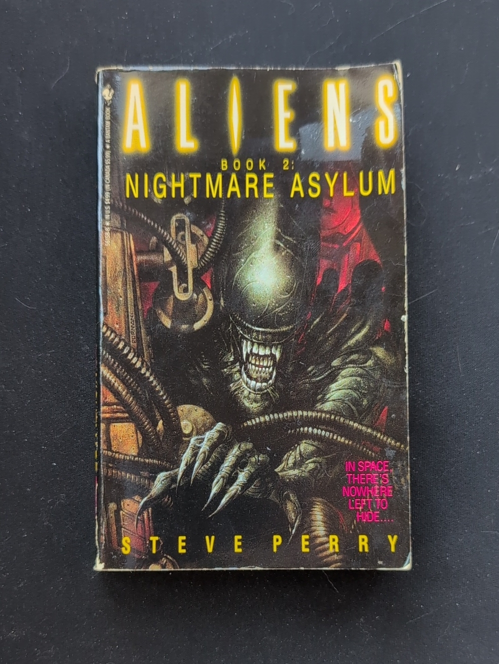 Aliens Nightmare Asylum Book - Black